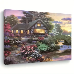 Country scenery, suitable for interior decoration