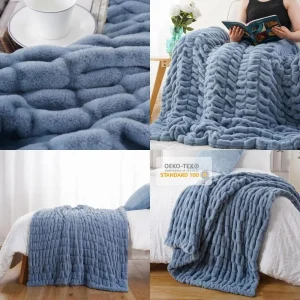 Luxurious Faux Fur Blanket,